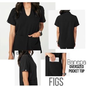 FIGS Banepa Oversized Pocket Scrub Top
